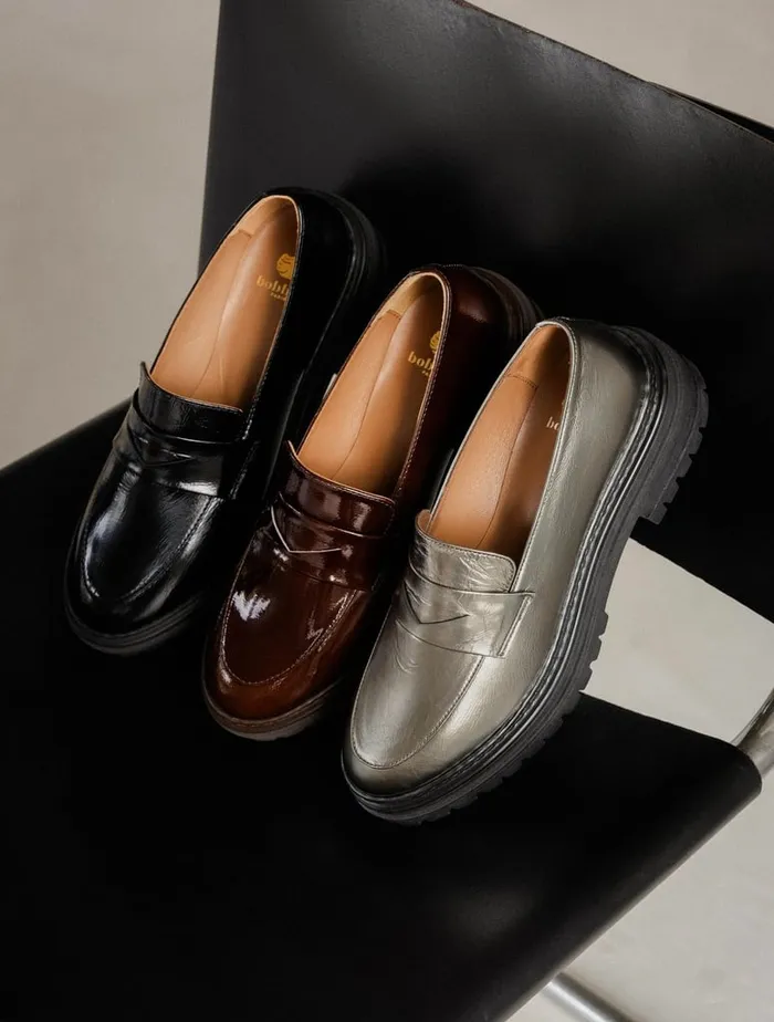 Amalia Cosmic Silver Women Bobbies Loafers and Derbies Amalia Cosmic Silver Women Bobbies Loafers and Derbies