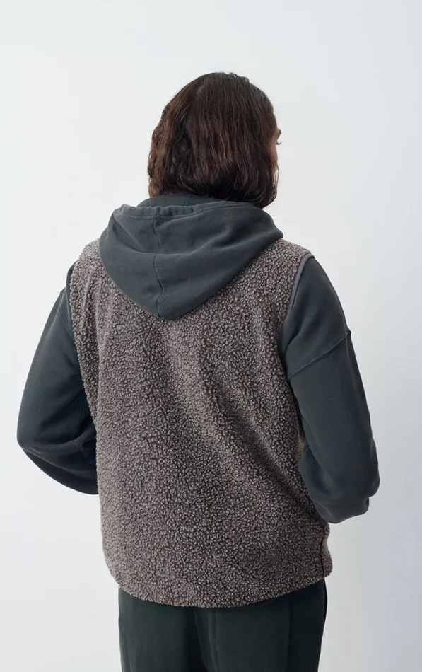 American Vintage Jackets and Blazers Men Jacket Hoktown Melange Charcoal