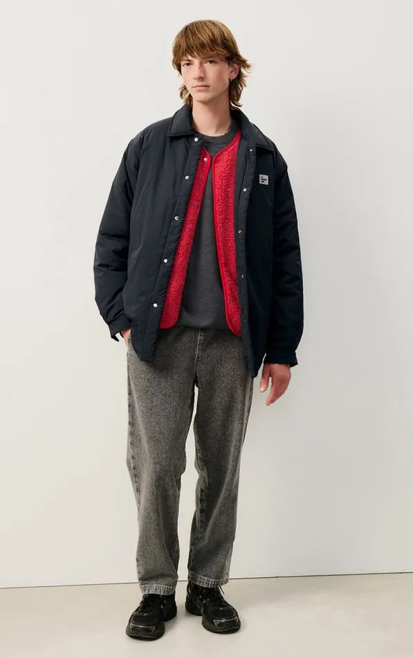 American Vintage Jackets and Blazers Men Jacket Zotcity Carbon American Vintage Jackets and Blazers Men Jacket Zotcity Carbon