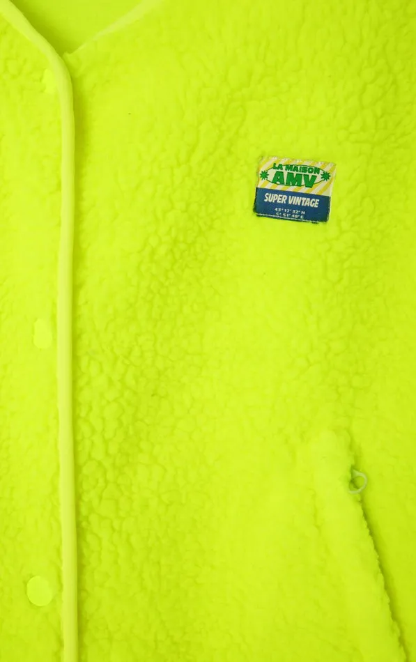 American Vintage Jackets and Blazers Women Jacket Hoktown Neon Yellow