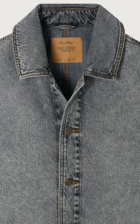 American Vintage Jackets and Blazers WomenMen Jacket Yopday Salt And Pepper American Vintage Jackets and Blazers WomenMen Jacket Yopday Salt And Pepper