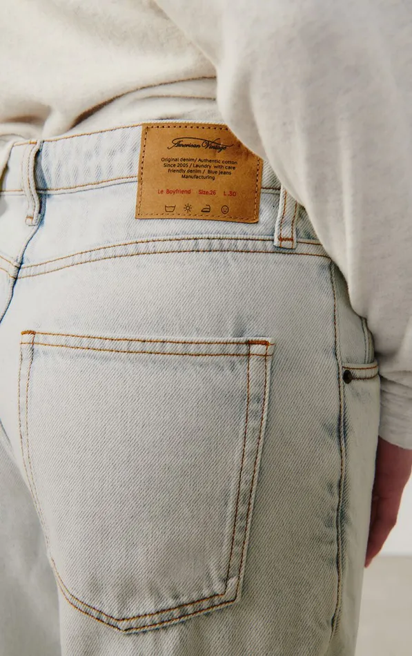 American Vintage Jeans Women Boyfriend Jeans Joybird Winter Bleached American Vintage Jeans Women Boyfriend Jeans Joybird Winter Bleached