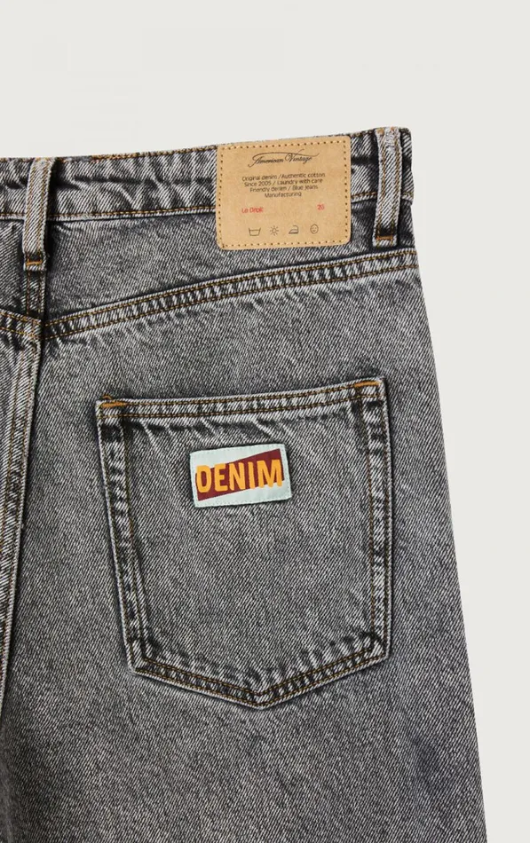 American Vintage Jeans Women Boyfriend Jeans Yopday Salt And Pepper