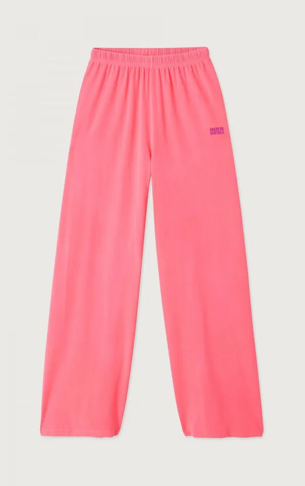 American Vintage Joggers and Leggings Women Joggers Pymaz Fluorescent Hortensia American Vintage Joggers and Leggings Women Joggers Pymaz Fluorescent Hortensia