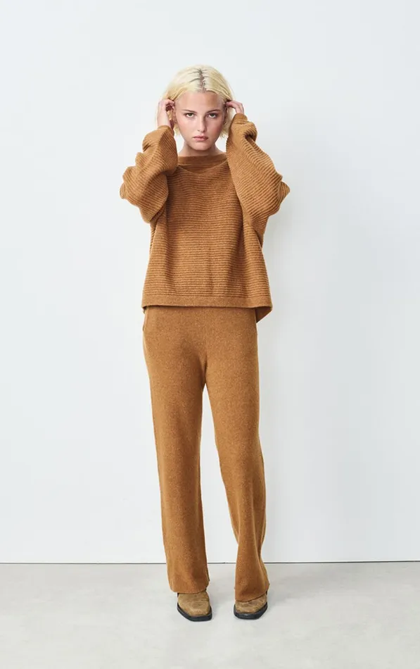 American Vintage Joggers and Leggings Women Joggers Raxow Brunette Melange American Vintage Joggers and Leggings Women Joggers Raxow Brunette Melange