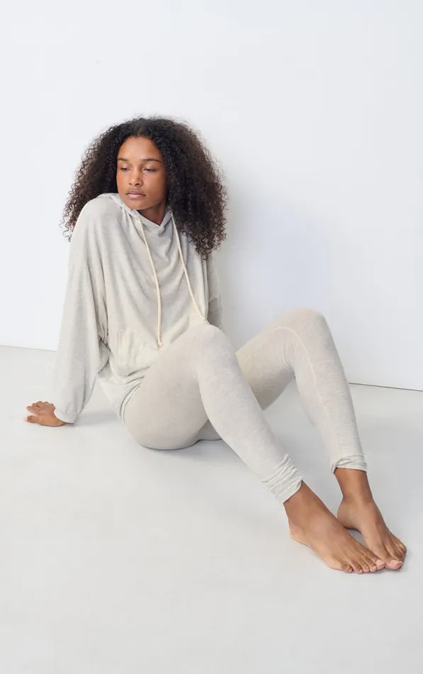 American Vintage Joggers and Leggings Women Leggings Ypawood Heather Grey American Vintage Joggers and Leggings Women Leggings Ypawood Heather Grey