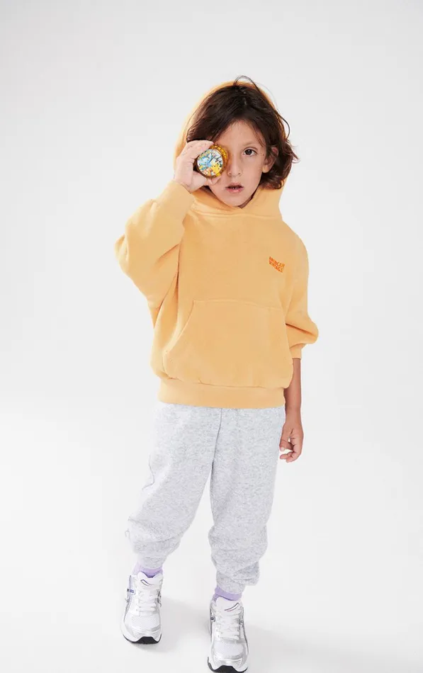 American Vintage Joggers Kids Joggers Evona Melange Light Grey American Vintage Joggers Kids Joggers Evona Melange Light Grey