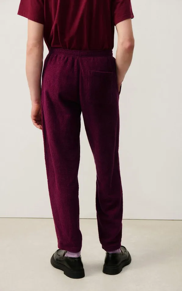 American Vintage Joggers Men Joggers Bobypark Burgundy