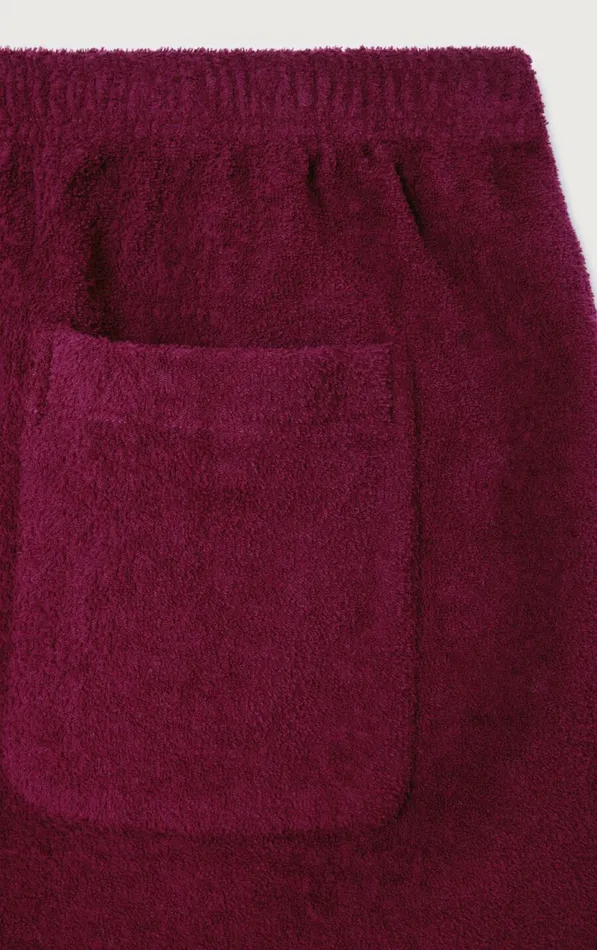 American Vintage Joggers Men Joggers Bobypark Burgundy