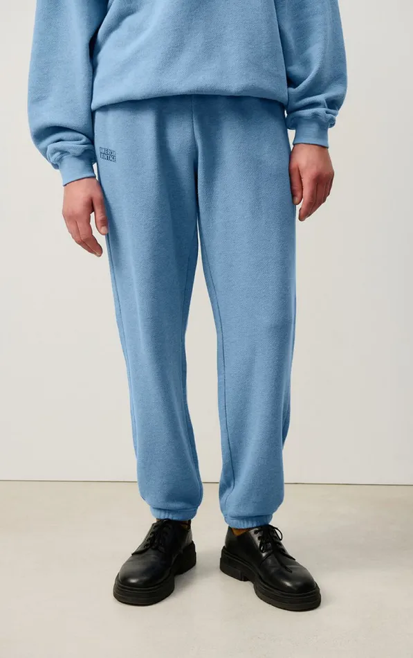 American Vintage Joggers Men Joggers Doven Overdyed Sky