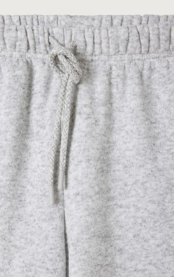 American Vintage Joggers Men Joggers Evona Melange Light Grey American Vintage Joggers Men Joggers Evona Melange Light Grey