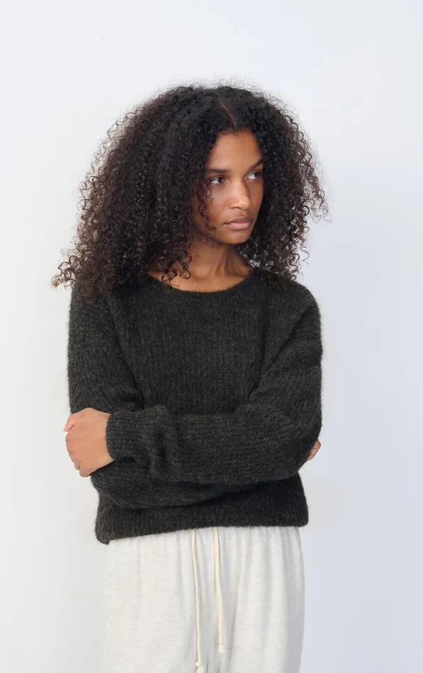 American Vintage Jumpers and Cardigans Women Jumper East Melange Charcoal