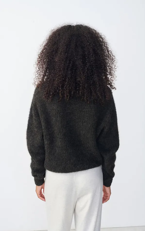 American Vintage Jumpers and Cardigans Women Jumper East Melange Charcoal