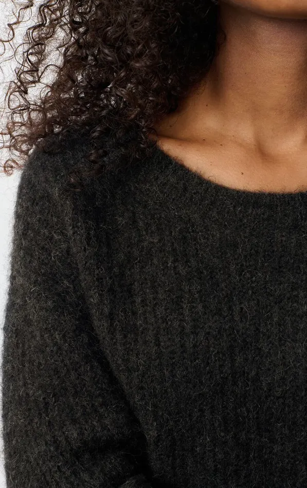 American Vintage Jumpers and Cardigans Women Jumper East Melange Charcoal