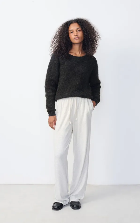 American Vintage Jumpers and Cardigans Women Jumper East Melange Charcoal
