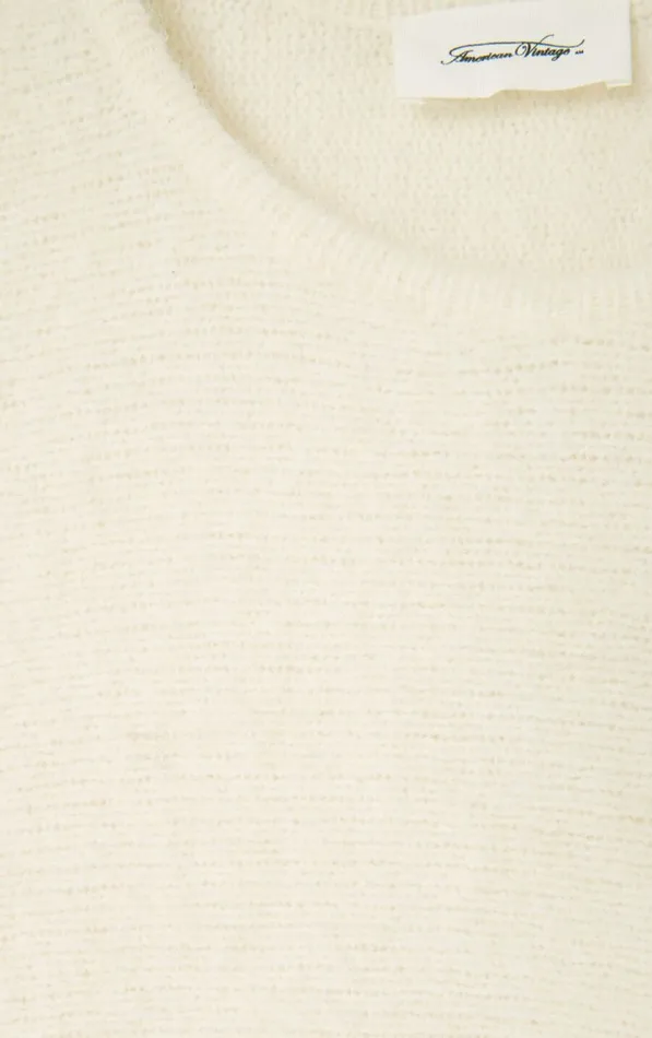 American Vintage Jumpers and Cardigans Women Jumper East Melange Pearl American Vintage Jumpers and Cardigans Women Jumper East Melange Pearl