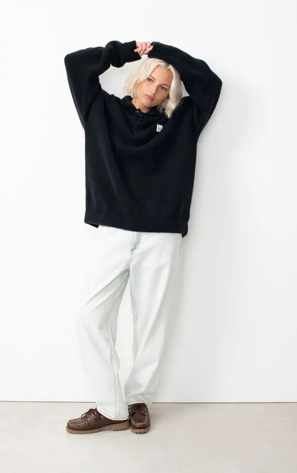 American Vintage Jumpers and Cardigans WomenMen Jumper Gylson Black American Vintage Jumpers and Cardigans WomenMen Jumper Gylson Black