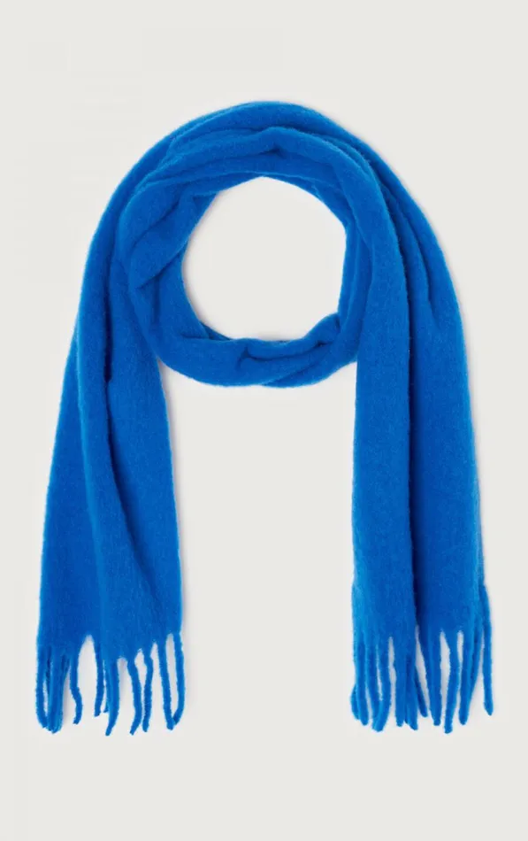 American Vintage Scarves And Shawls WomenMen Scarf Hizlaw Blue De Prusse American Vintage Scarves And Shawls WomenMen Scarf Hizlaw Blue De Prusse