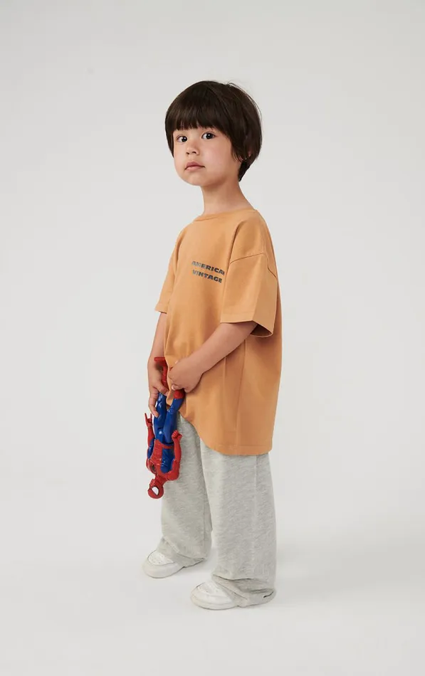 American Vintage Short Sleeve TShirts Kids TShirt Fizvalley Vintage Hazel