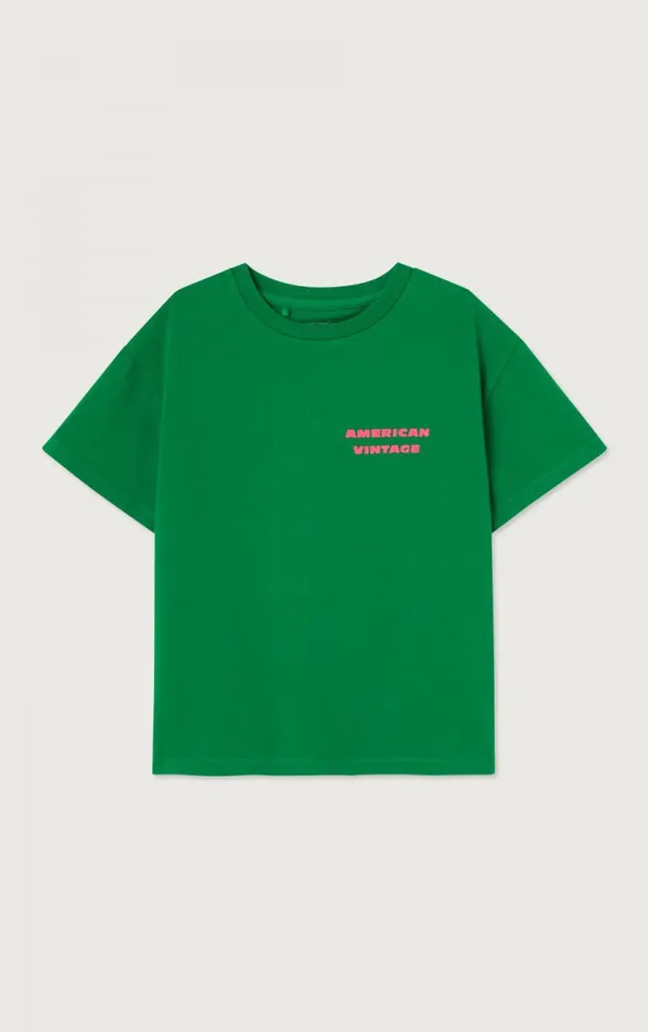 American Vintage Short Sleeve TShirts Kids TShirt Fizvalley Vintage Verdant American Vintage Short Sleeve TShirts Kids TShirt Fizvalley Vintage Verdant
