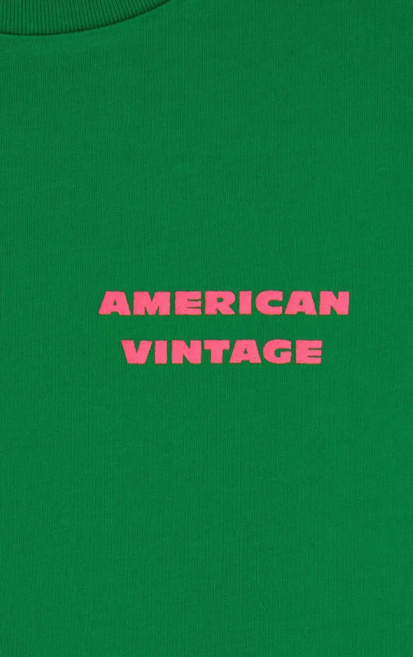 American Vintage Short Sleeve TShirts Kids TShirt Fizvalley Vintage Verdant American Vintage Short Sleeve TShirts Kids TShirt Fizvalley Vintage Verdant