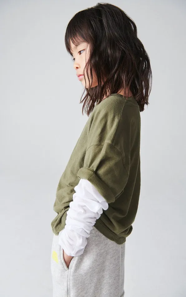 American Vintage Short Sleeve TShirts Kids TShirt Gamipy Khaki Vintage American Vintage Short Sleeve TShirts Kids TShirt Gamipy Khaki Vintage