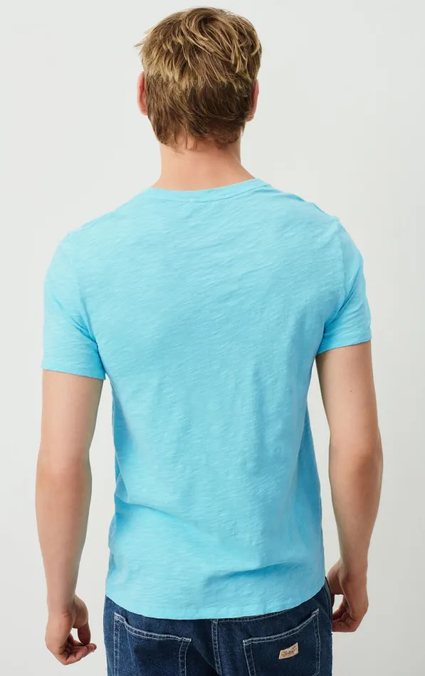 American Vintage Short Sleeve TShirts Men TShirt Bysapick Caribbean