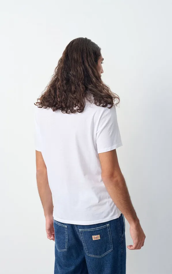 American Vintage Short Sleeve TShirts Men TShirt Decatur White American Vintage Short Sleeve TShirts Men TShirt Decatur White