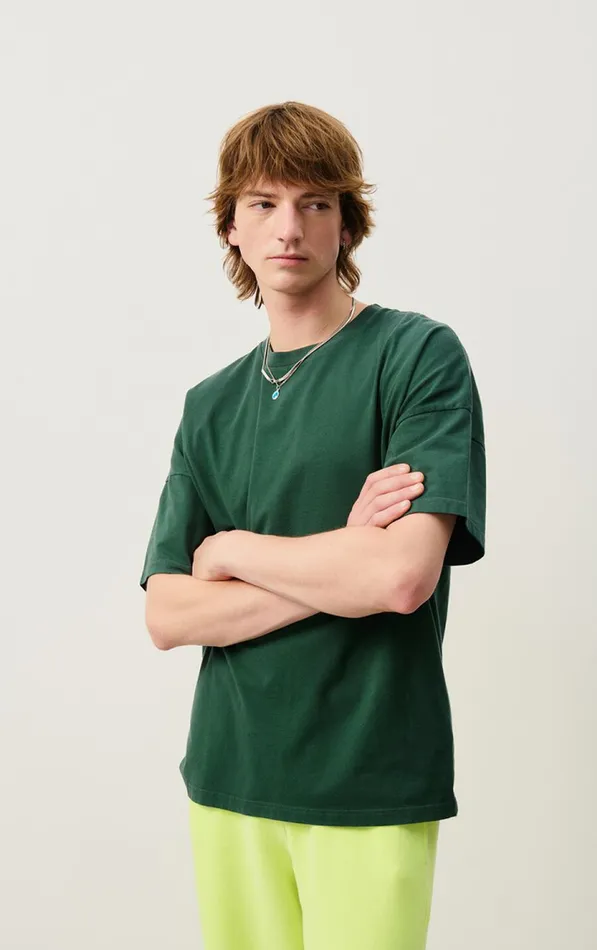 American Vintage Short Sleeve TShirts Men TShirt Fizvalley Basil Vintage