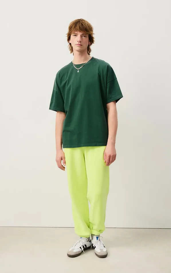 American Vintage Short Sleeve TShirts Men TShirt Fizvalley Basil Vintage
