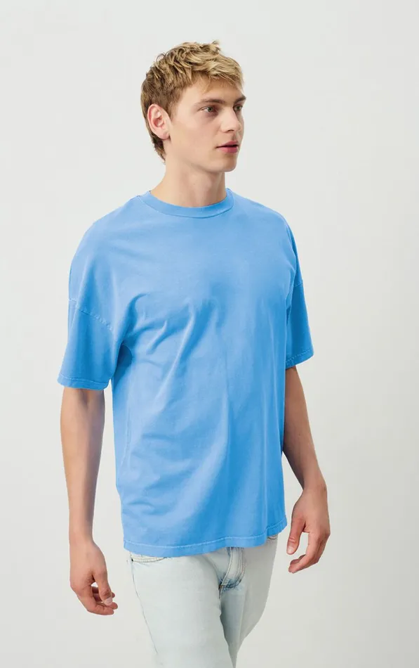 American Vintage Short Sleeve TShirts Men TShirt Fizvalley Vintage Sky