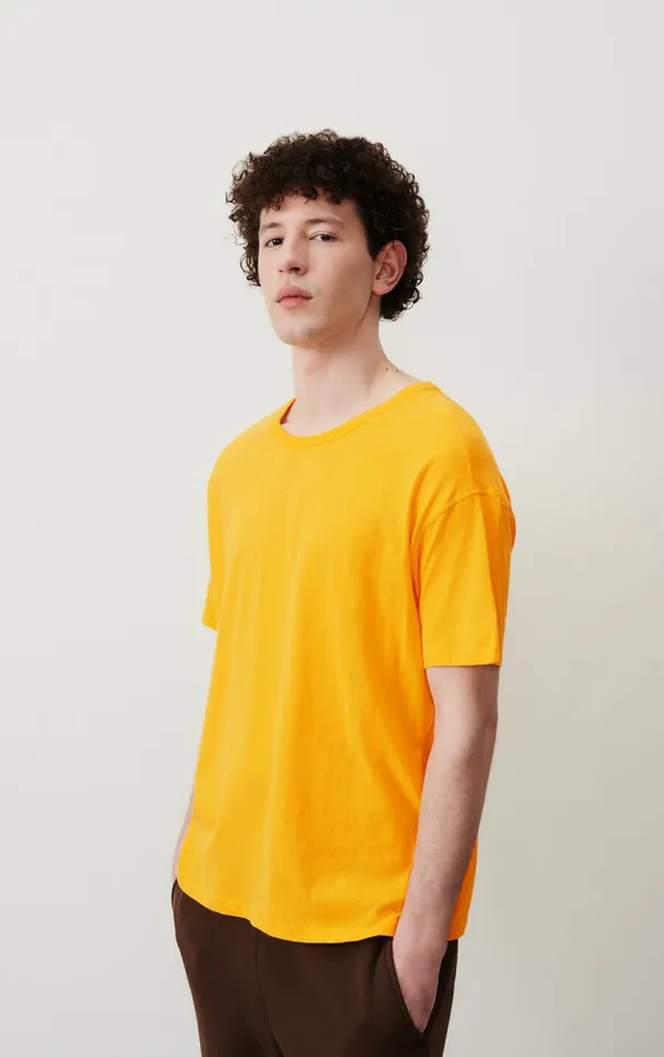 American Vintage Short Sleeve TShirts Men TShirt Gamipy Marmalade