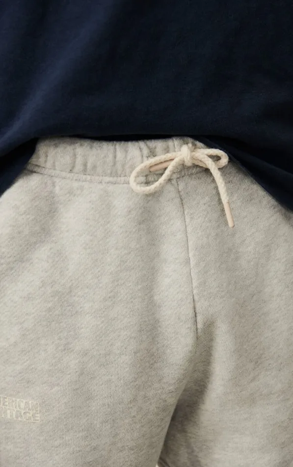 American Vintage Shorts Men Shorts Kodytown Polar Melange American Vintage Shorts Men Shorts Kodytown Polar Melange