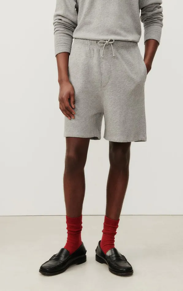 American Vintage Shorts Men Shorts Sonoma Heather Grey
