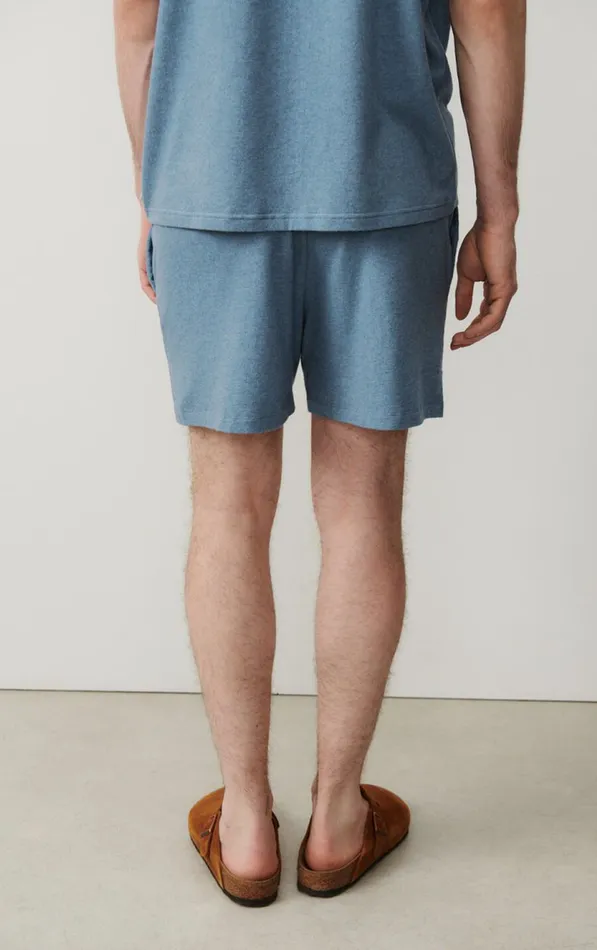 American Vintage Shorts Men Shorts Ypawood Thunder Melange American Vintage Shorts Men Shorts Ypawood Thunder Melange