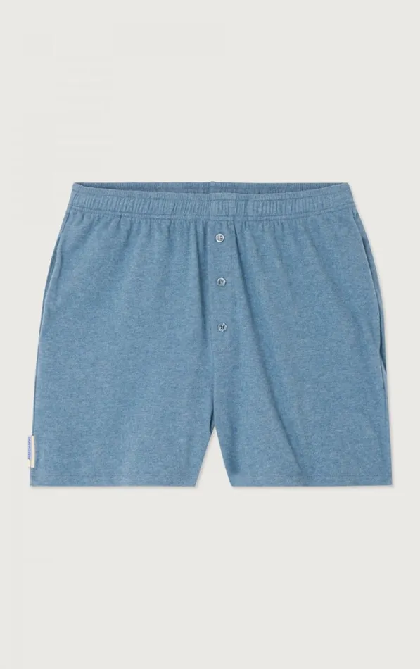 American Vintage Shorts Men Shorts Ypawood Thunder Melange American Vintage Shorts Men Shorts Ypawood Thunder Melange