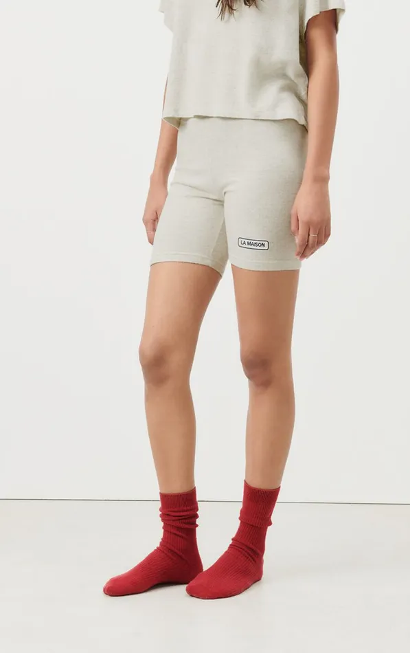 American Vintage Shorts Women Shorts Ypawood Heather Grey