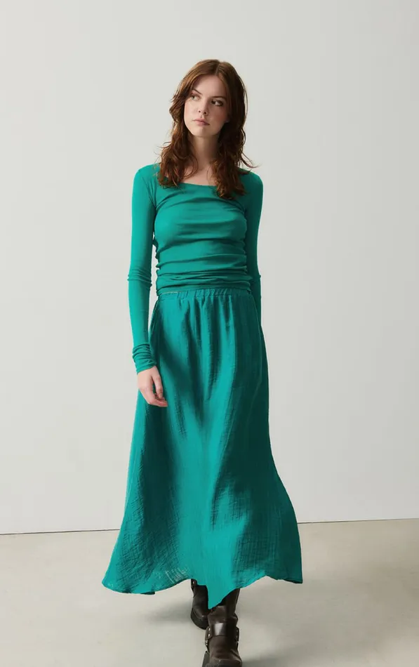 American Vintage Skirts Women Skirt Detown Peacock