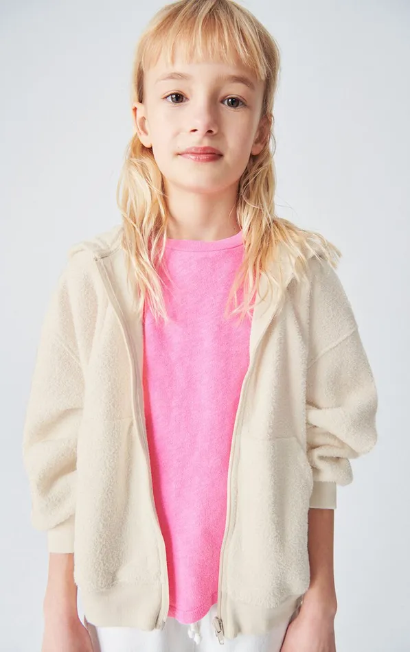 American Vintage Sweatshirts Kids Hoodie Bobypark Ecru