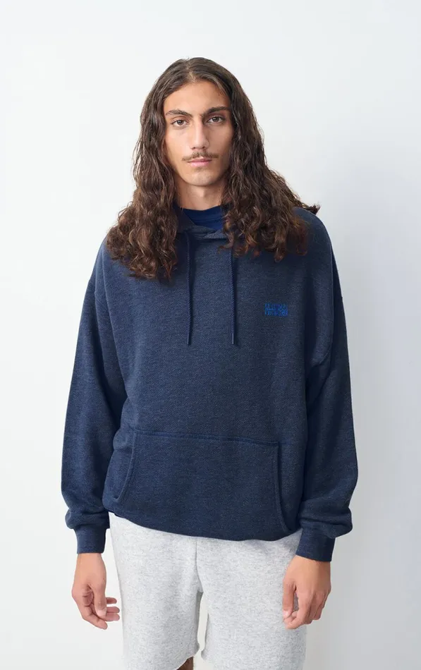 American Vintage Sweatshirts Men Sweatshirt Doven Overdyed Navy