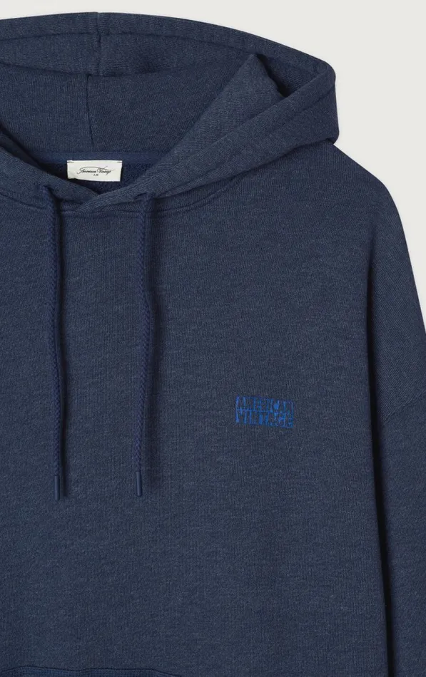 American Vintage Sweatshirts Men Sweatshirt Doven Overdyed Navy American Vintage Sweatshirts Men Sweatshirt Doven Overdyed Navy