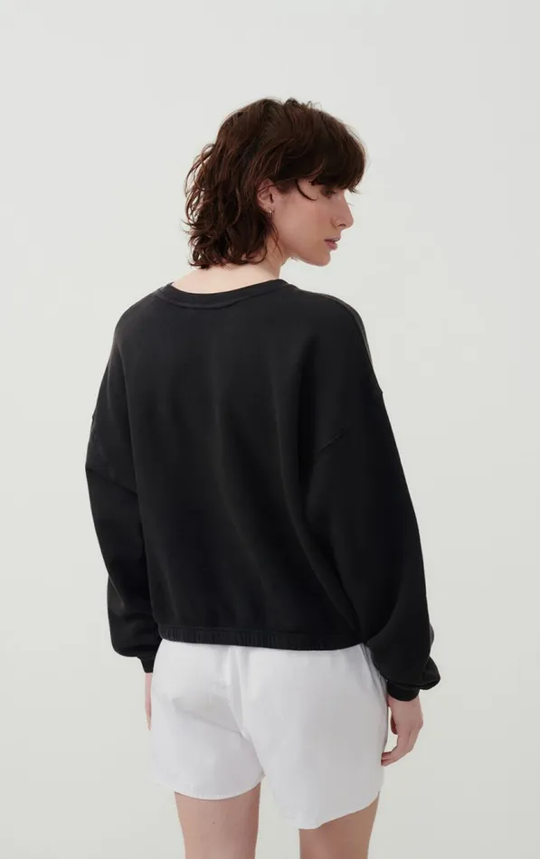 American Vintage Sweatshirts Women Sweatshirt Izubird Vintage Licorice