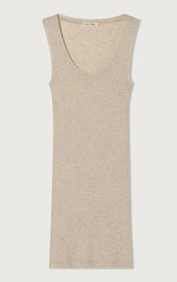 American Vintage Tops and Tanktops Women Tank Top Massachusetts Melange Cream American Vintage Tops and Tanktops Women Tank Top Massachusetts Melange Cream