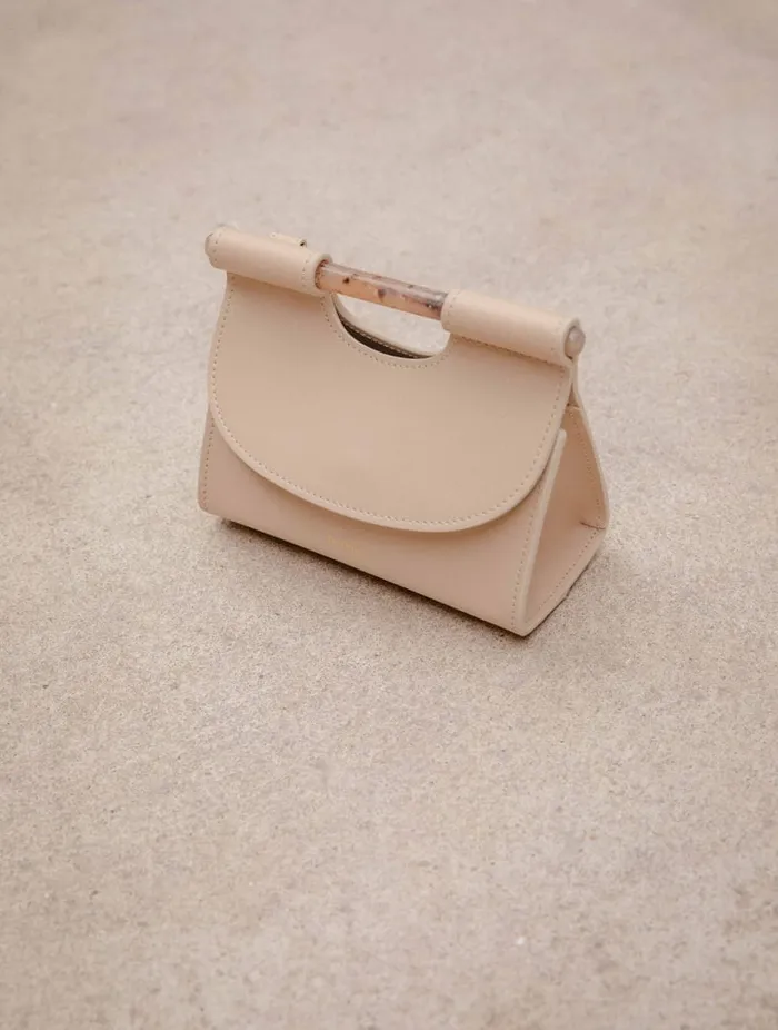 Ancne Micro Beige Women Bobbies Bags