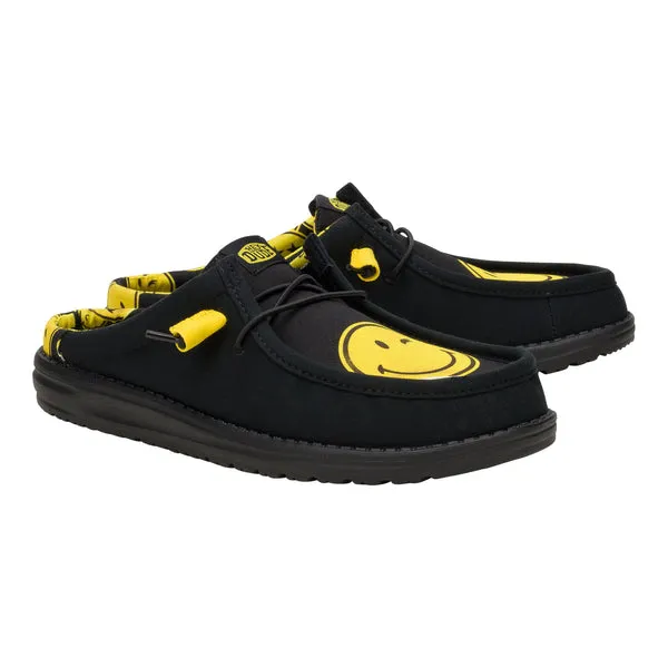 Apparel Mules heydude Wally Slip SMILEYWORLD Smiley BlackYellow