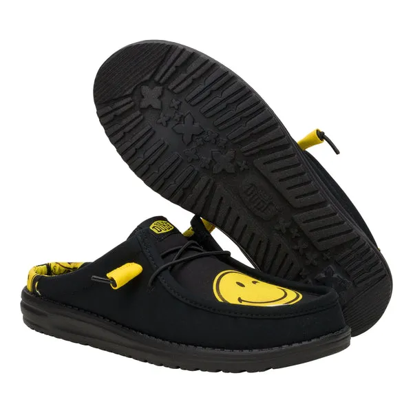 Apparel Mules heydude Wally Slip SMILEYWORLD Smiley BlackYellow