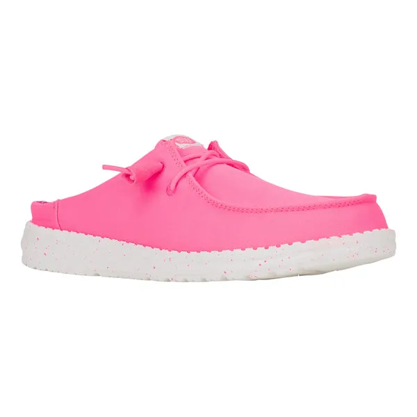 Apparel Wendy Slip Classic Neon Pink Mules heydude