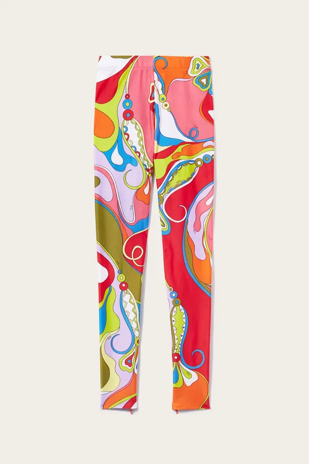 Athleisure Women PUCCI OrchideePrint Leggings