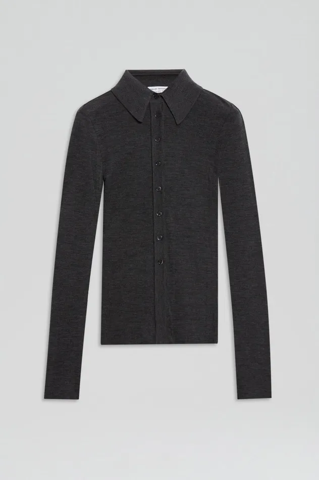 Babywool Scanlan Theodore Women BABYWOOL CARDIGAN CHARCOAL ALL