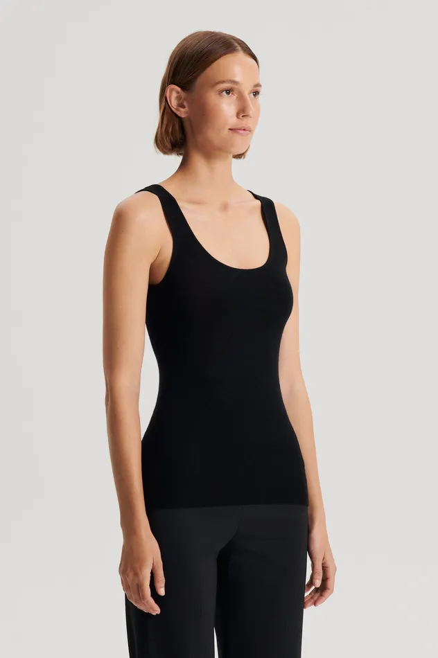 Babywool Women Scanlan Theodore BABYWOOL SINGLET BLACK ALL